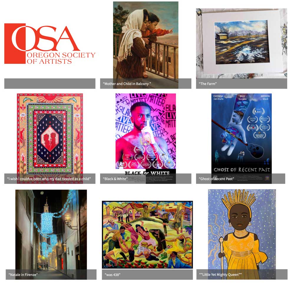 Oregon Society of Artists 3rd Annual Multicultural and Diversity Show, July 2024
