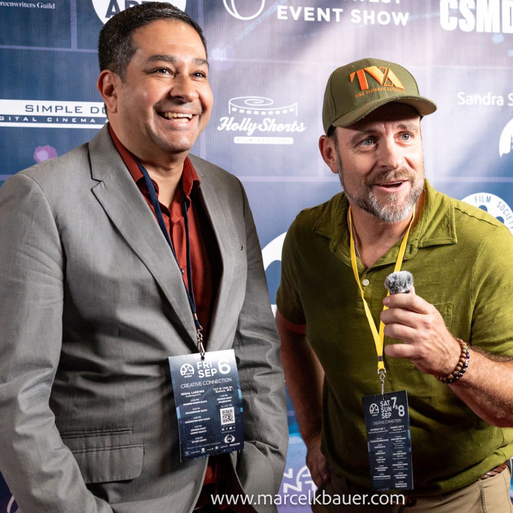 Edgar Garcia Chavez at the Seattle Film Summit